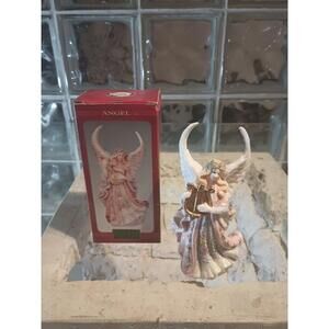 Santa's Collection Angel Votive Christmas Figurine Number 99820 Vintage VTG